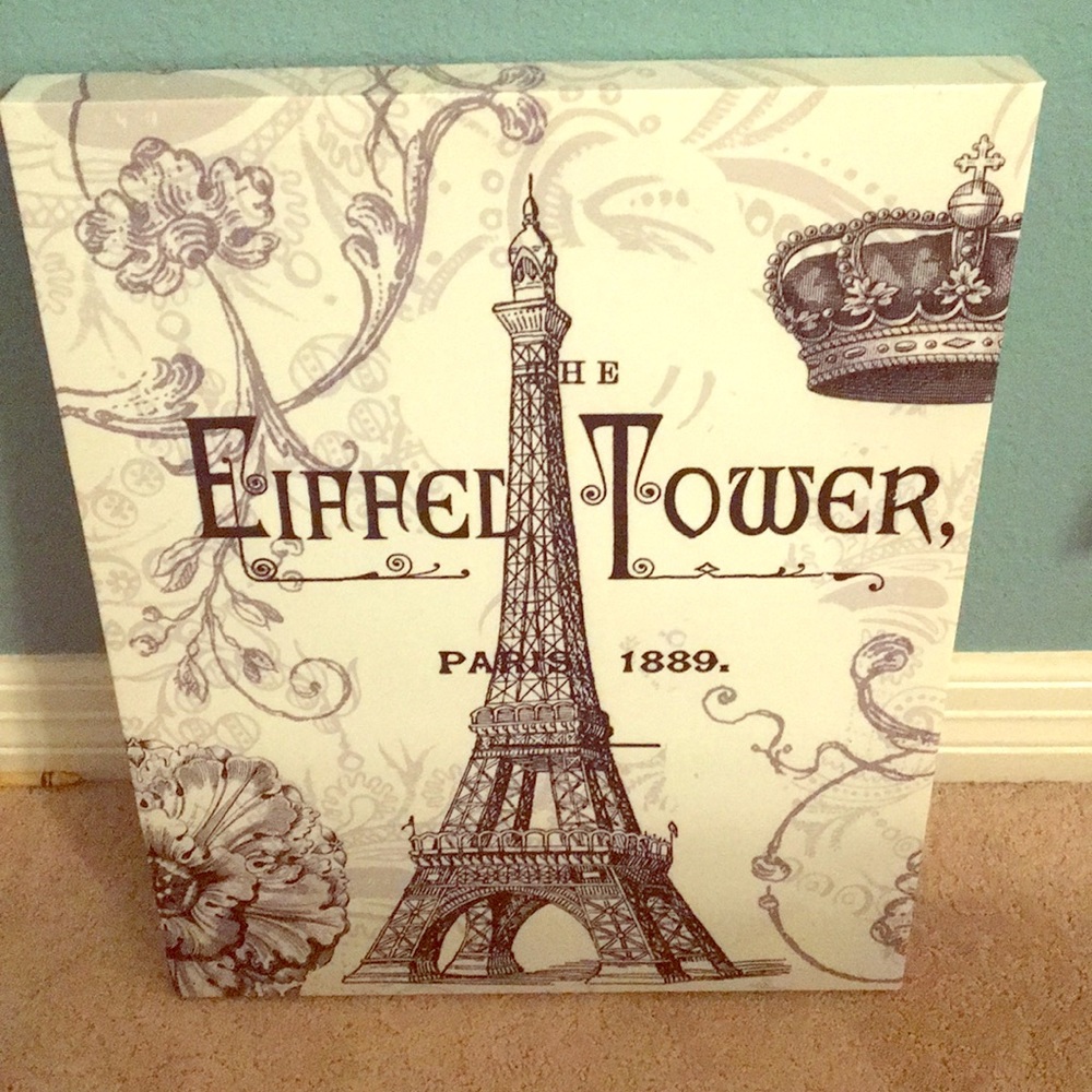 MEDIUM SIZED PARIS PAINTING